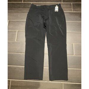 Men’s NWT Under Armour Straight Leg Golf Pants 36x30 Black
